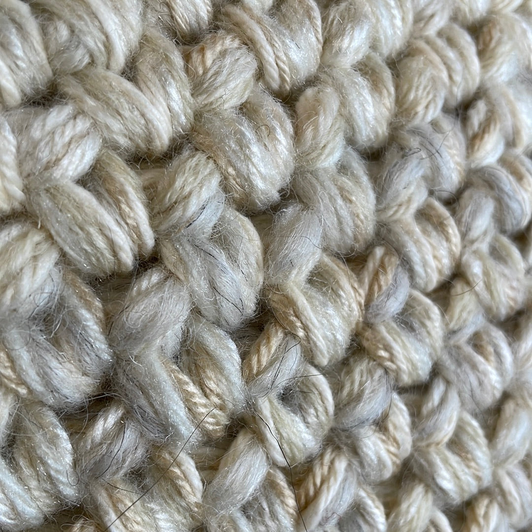 Hand-Crocheted Boho Basket: The Perfect Blend of Style and Function