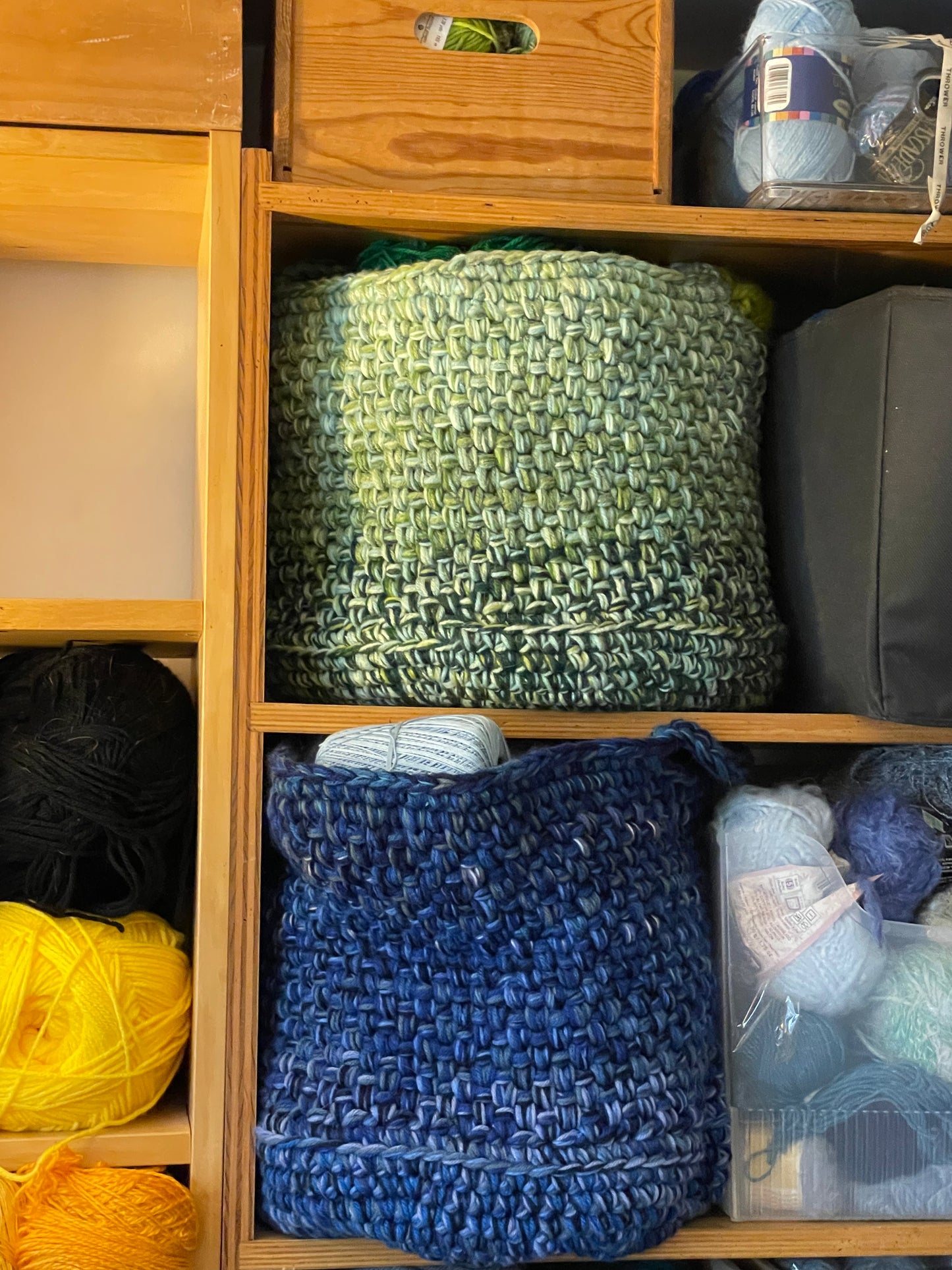 Hand-Crocheted Boho Basket: The Perfect Blend of Style and Function