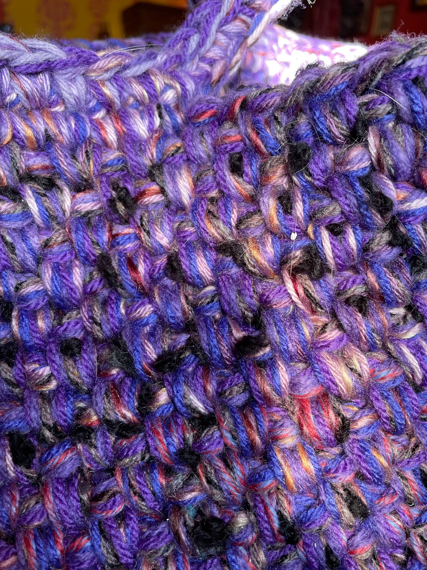 Hand-Crocheted Boho Basket: The Perfect Blend of Style and Function