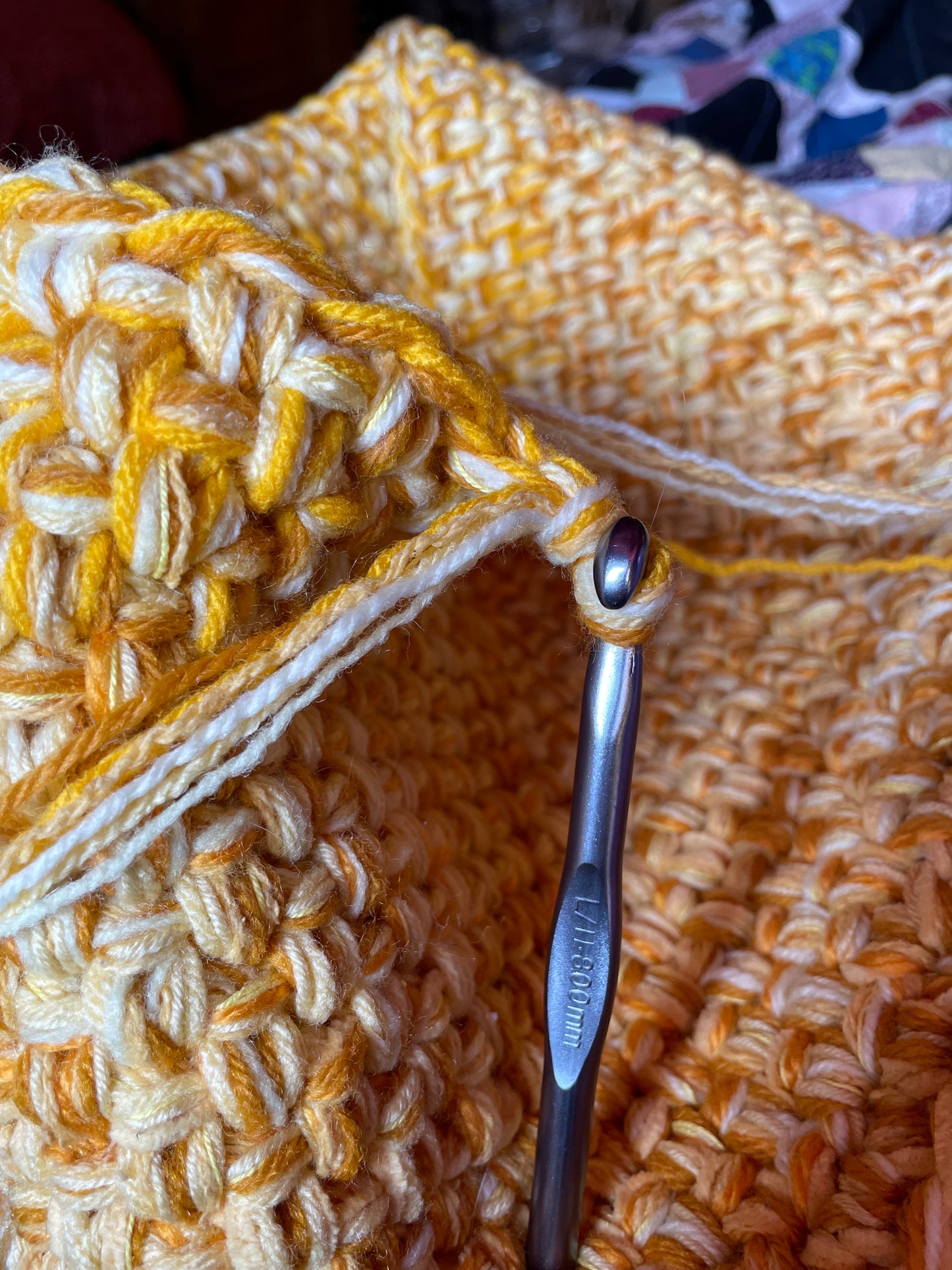 Hand-Crocheted Boho Basket: The Perfect Blend of Style and Function