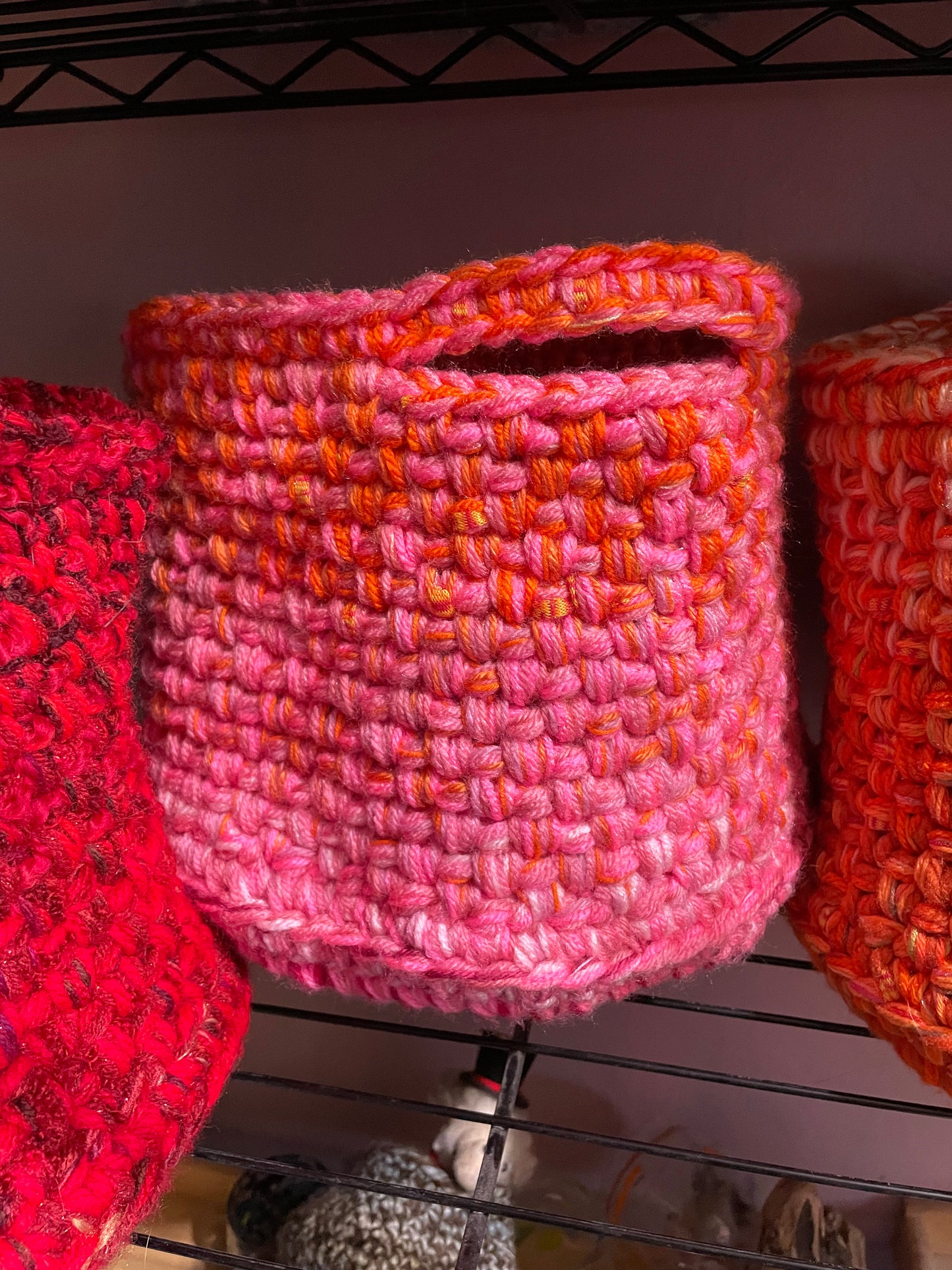 Hand-Crocheted Boho Basket: The Perfect Blend of Style and Function