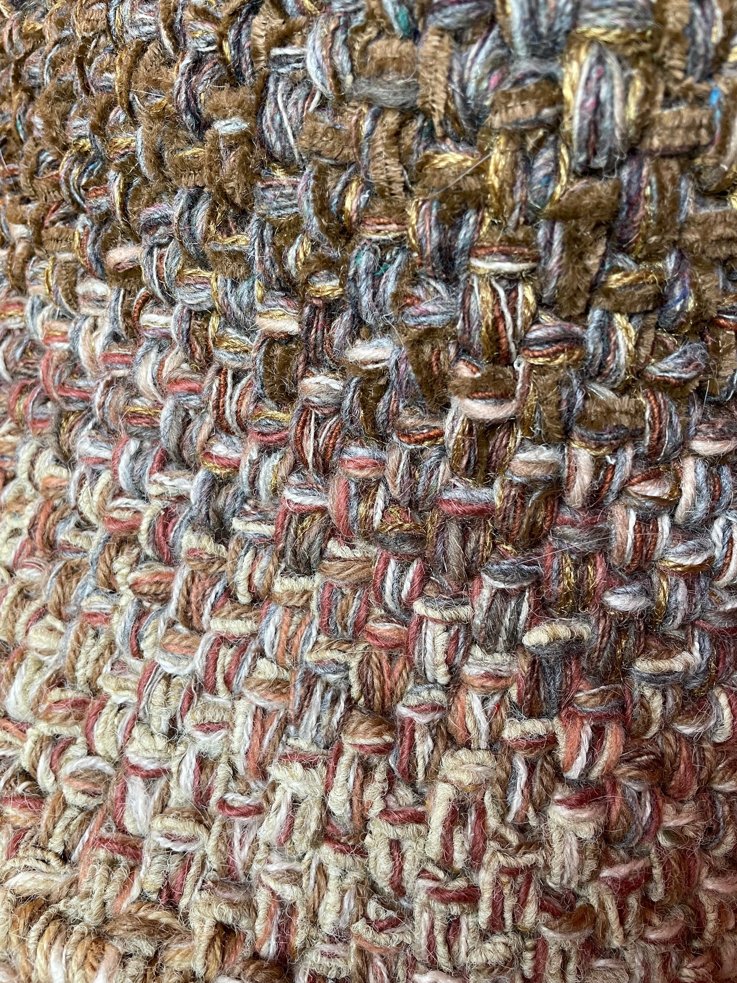 Hand-Crocheted Boho Basket: The Perfect Blend of Style and Function