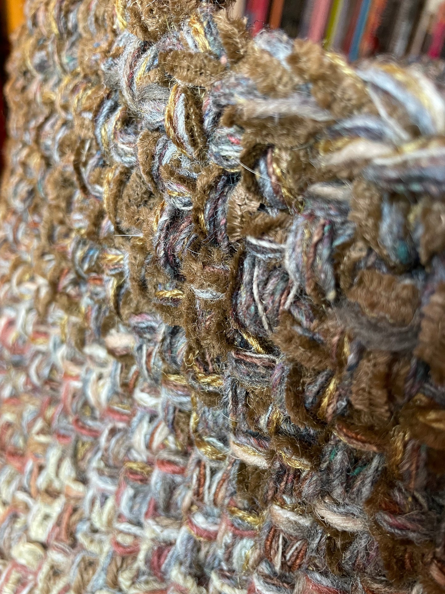 Hand-Crocheted Boho Basket: The Perfect Blend of Style and Function