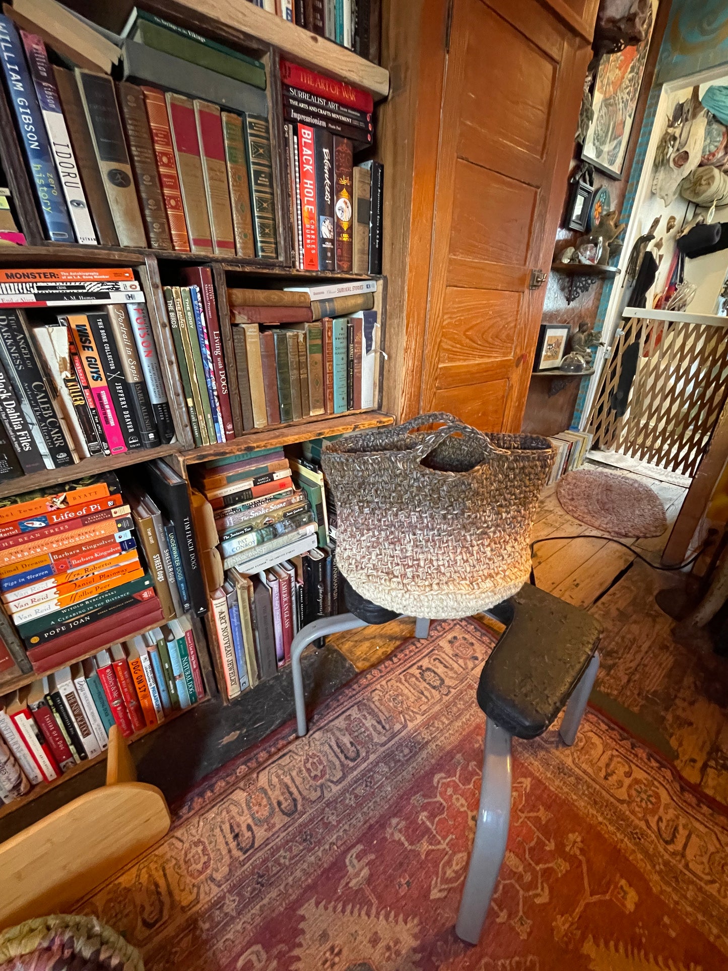 Hand-Crocheted Boho Basket: The Perfect Blend of Style and Function