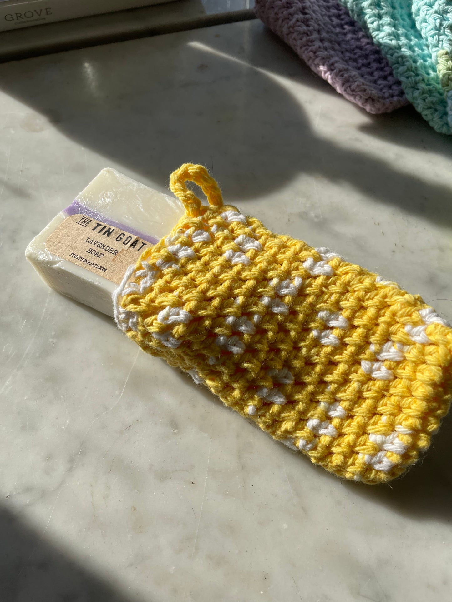 Zero waste soap saver 100% cotton, regular size