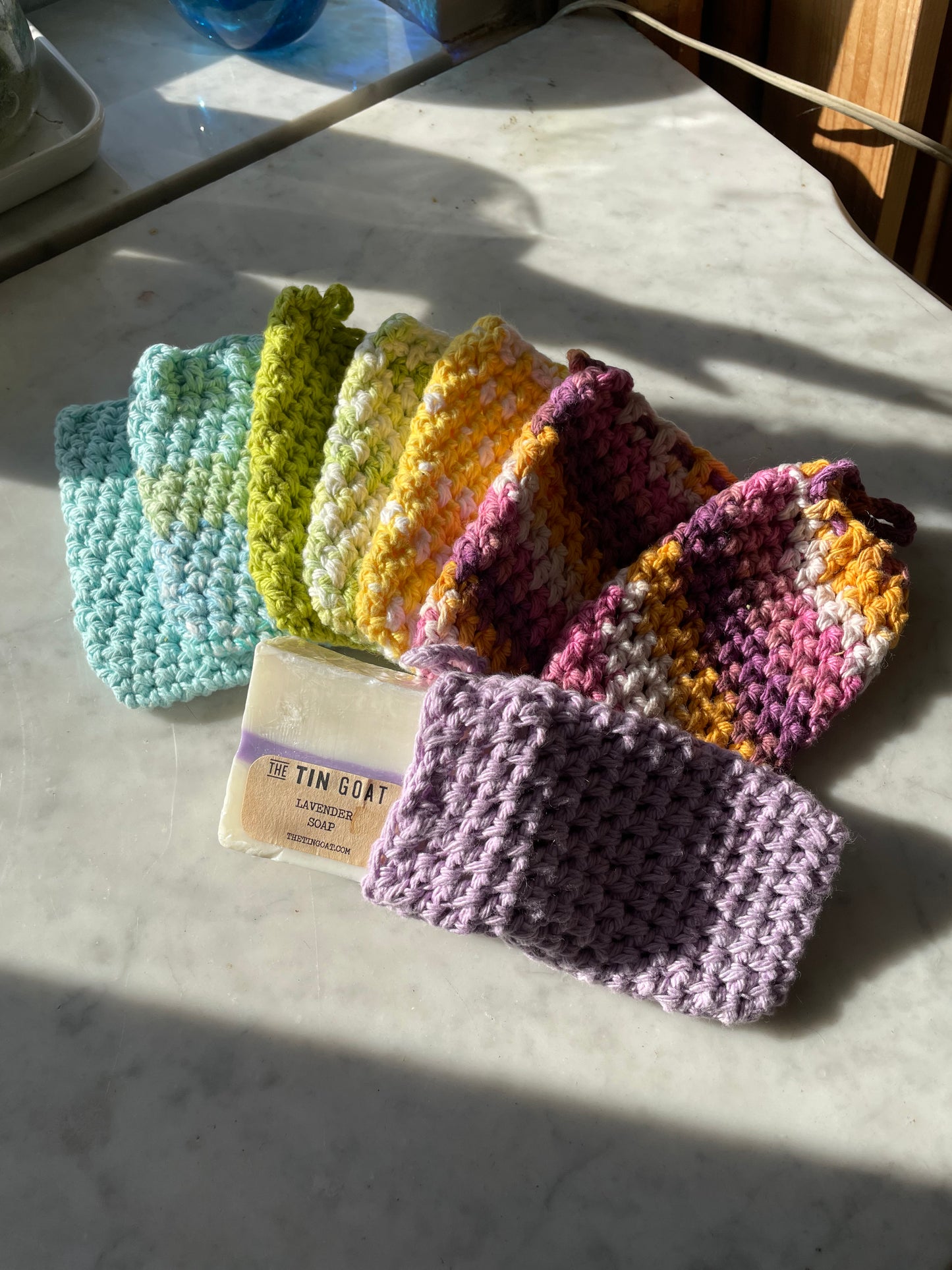 Zero waste soap saver 100% cotton, regular size