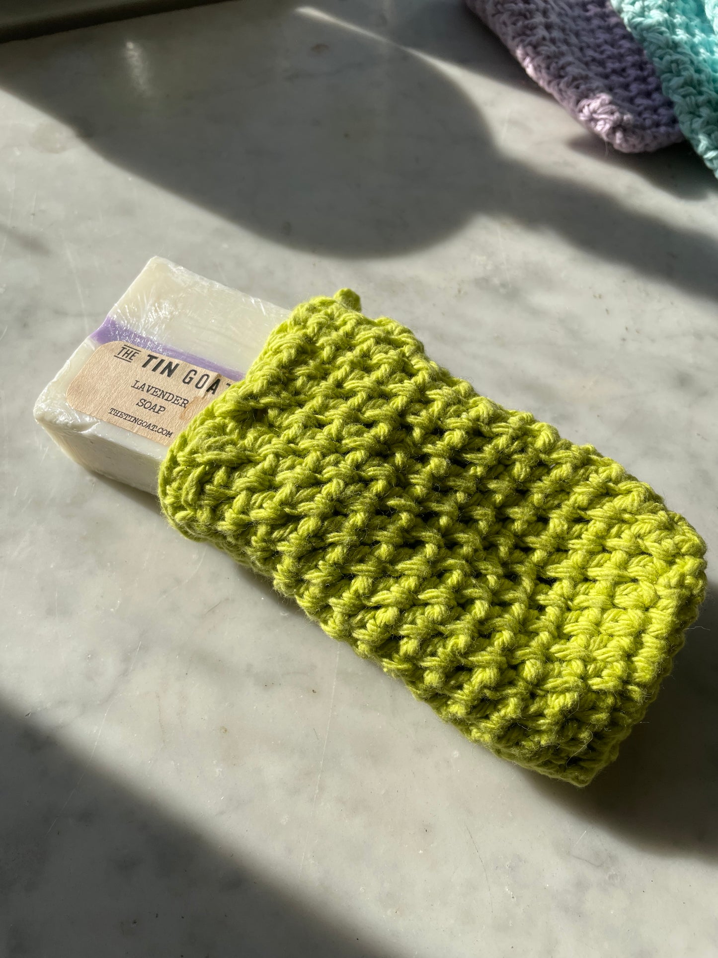 Zero waste soap saver 100% cotton, regular size